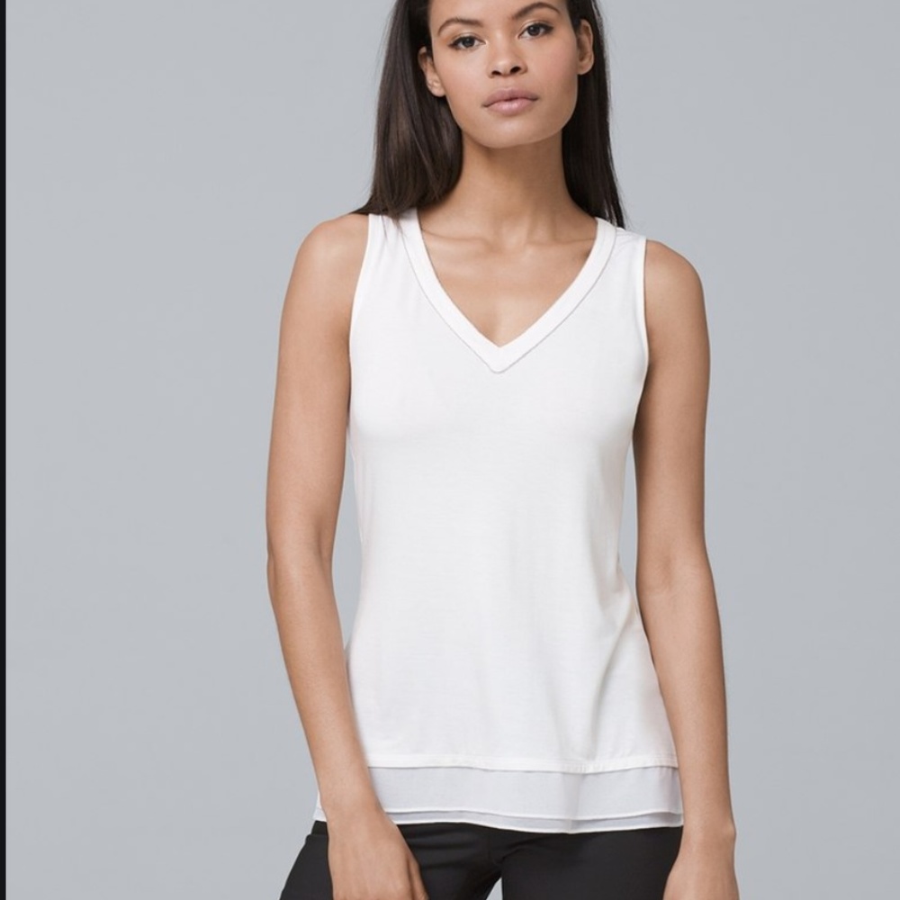 Women's Ball-Chain Tank (White House Black Market)